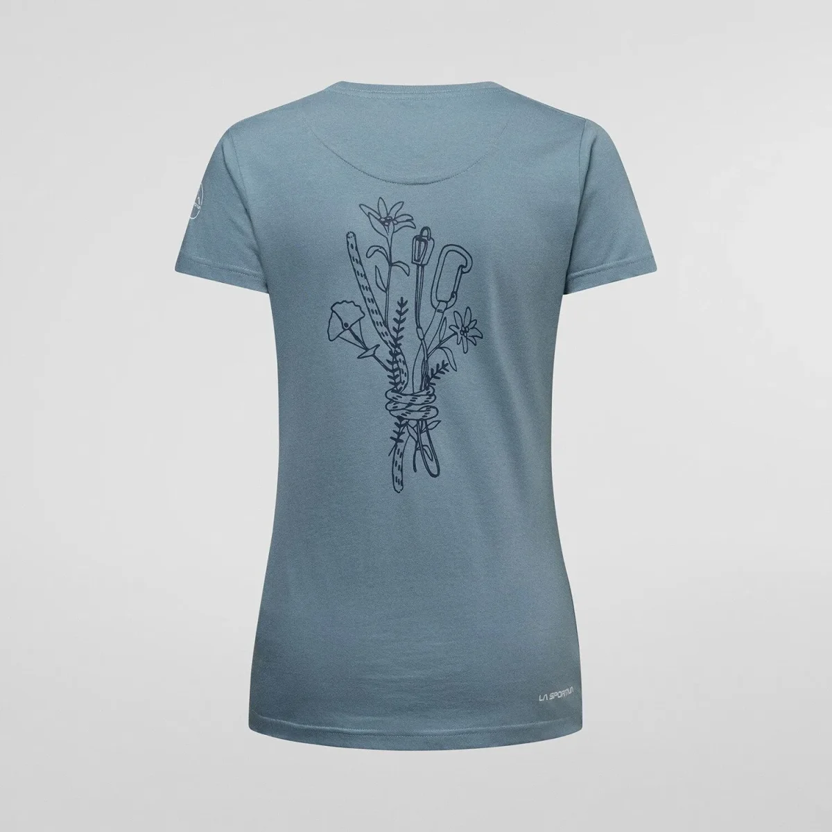 Camiseta La Sportiva CLIMB FLOWER T-SH W LIMESTONE - Imagen 3