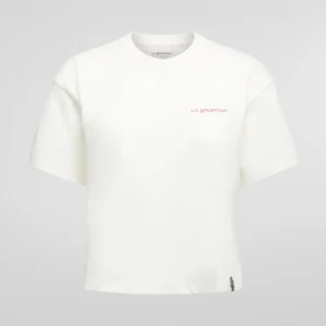 Camiseta La Sportiva REDGARDEN CROP T-SH W CHALK
