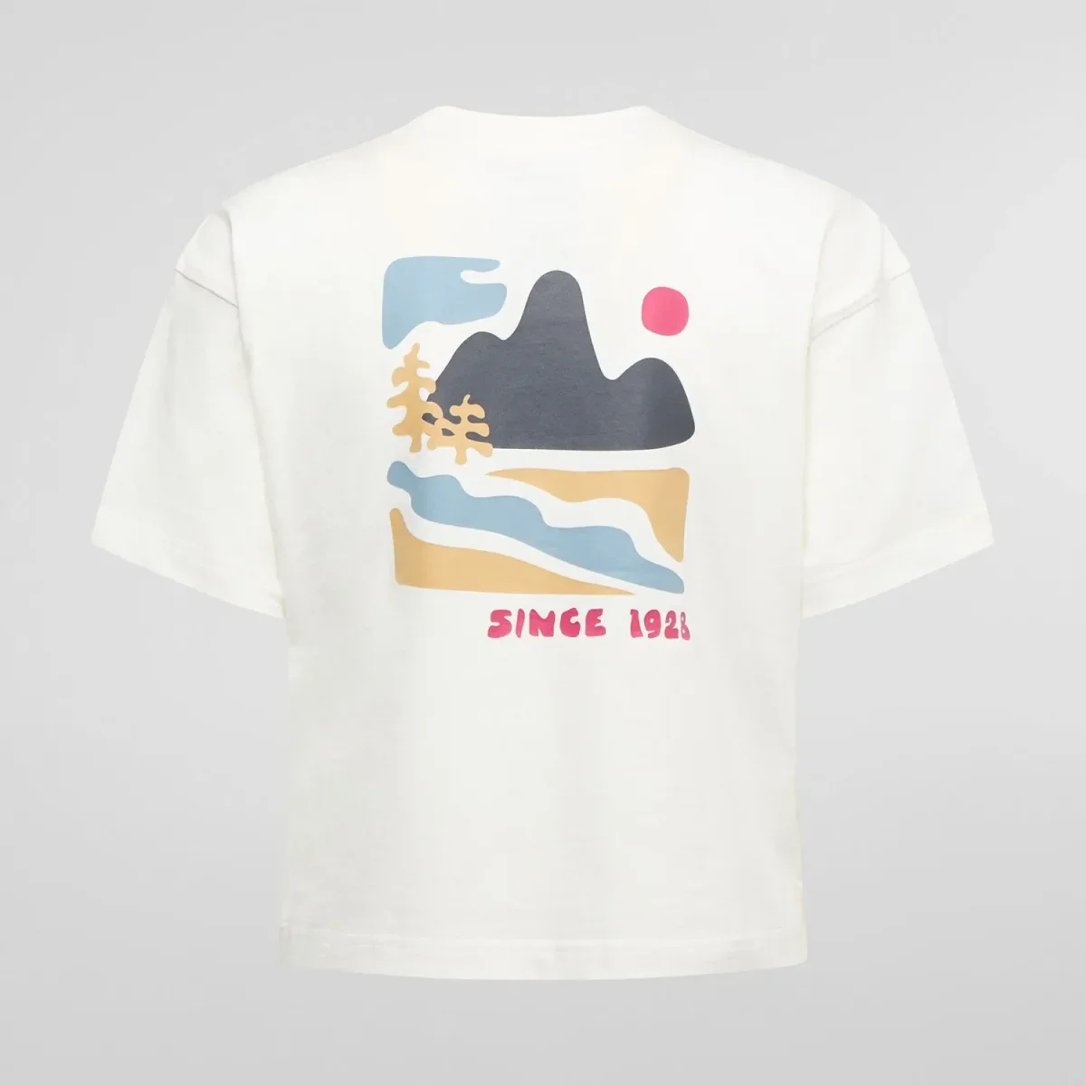 Camiseta La Sportiva REDGARDEN CROP T-SH W CHALK - Imagen 3