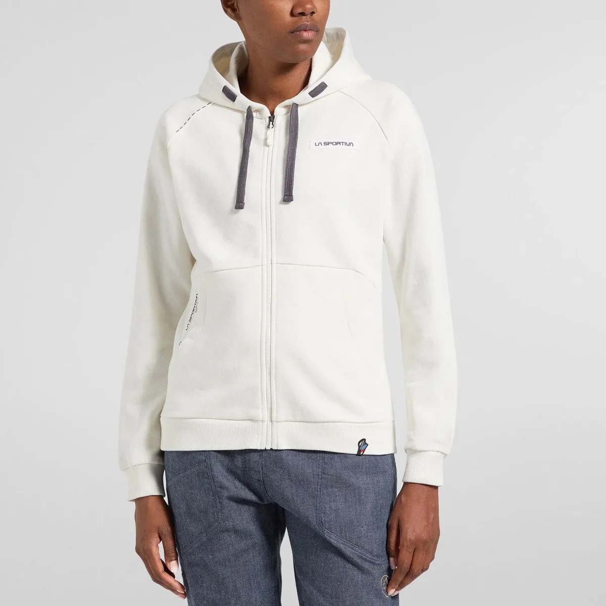 Sudadera La Sportiva KAOS HOODY W chalk - Imagen 3