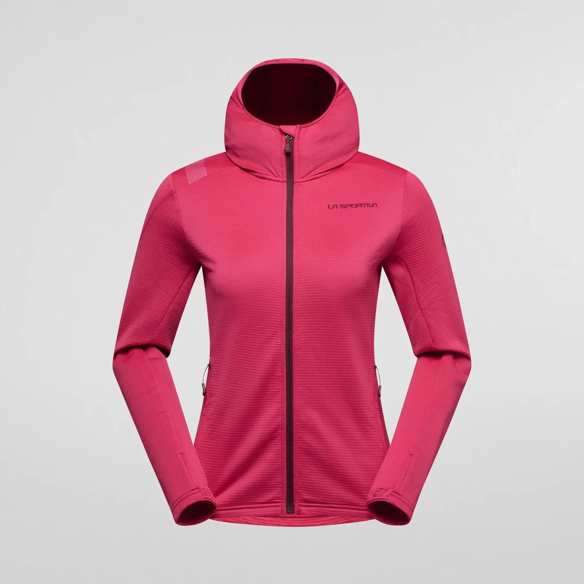 Sudadera La Sportiva CHILL THERMAL HOODY W azalea - Imagen 2
