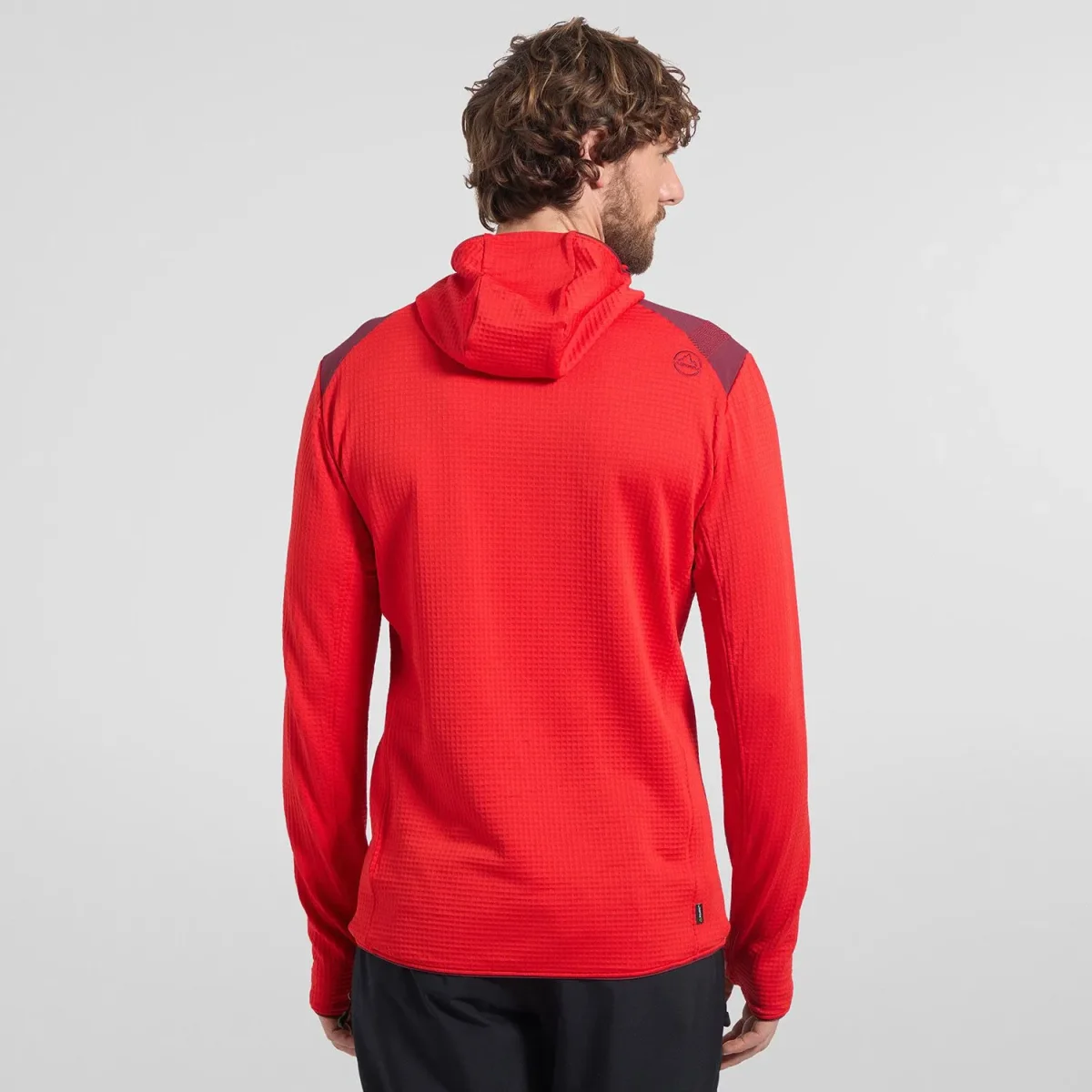 Forro polar La Sportiva LUCENDRO THERMAL HOODY M mountain red - Imagen 3