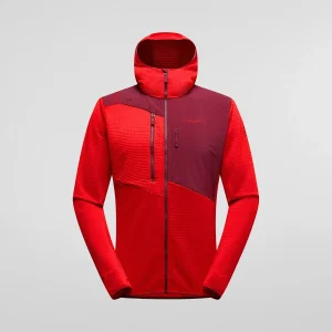 Forro polar La Sportiva LUCENDRO THERMAL HOODY M mountain red