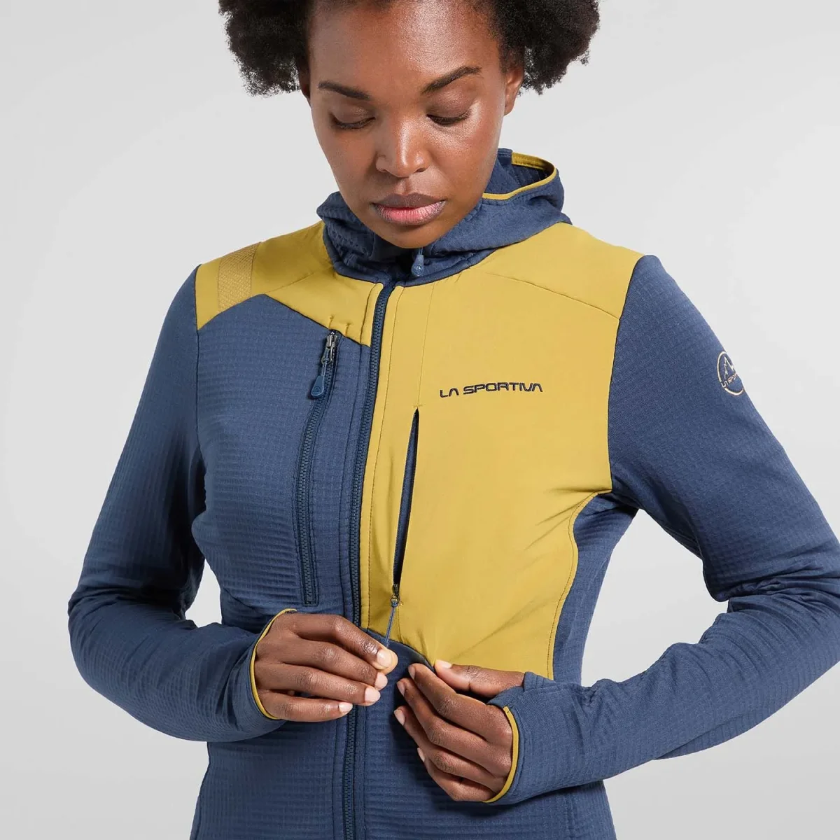 Chaqueta La Sportiva LUCENDRO THERMAL HOODY W NIGHT SKY night sky - Imagen 3
