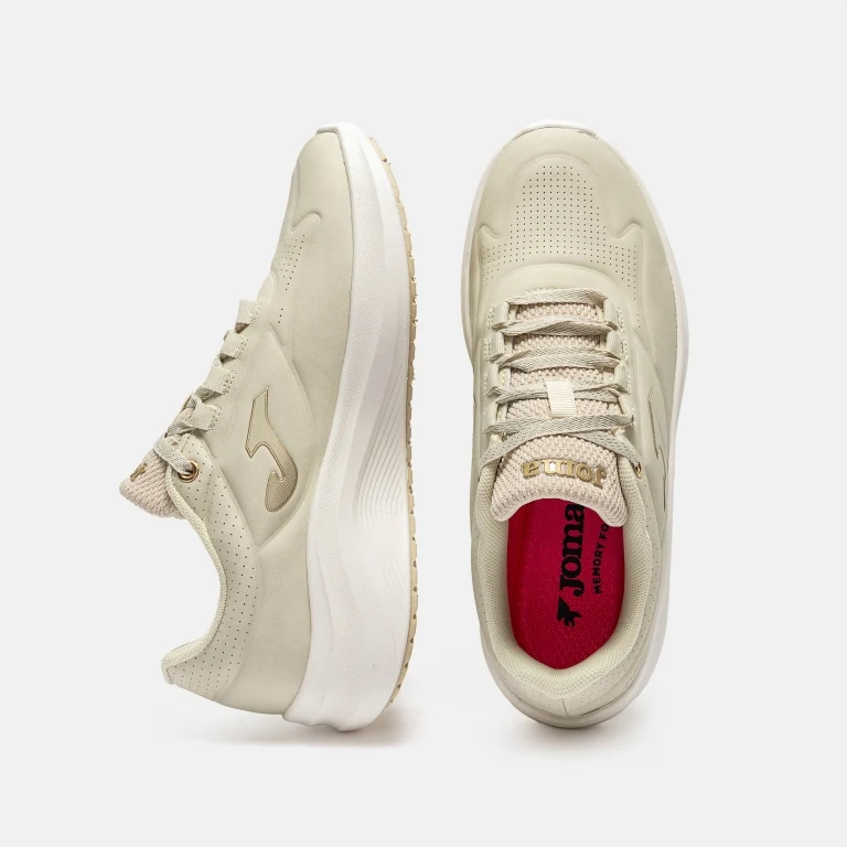 ZAPATILLA JOMA DEPORTIVA N-400 MUJER BEIGE - Imagen 4