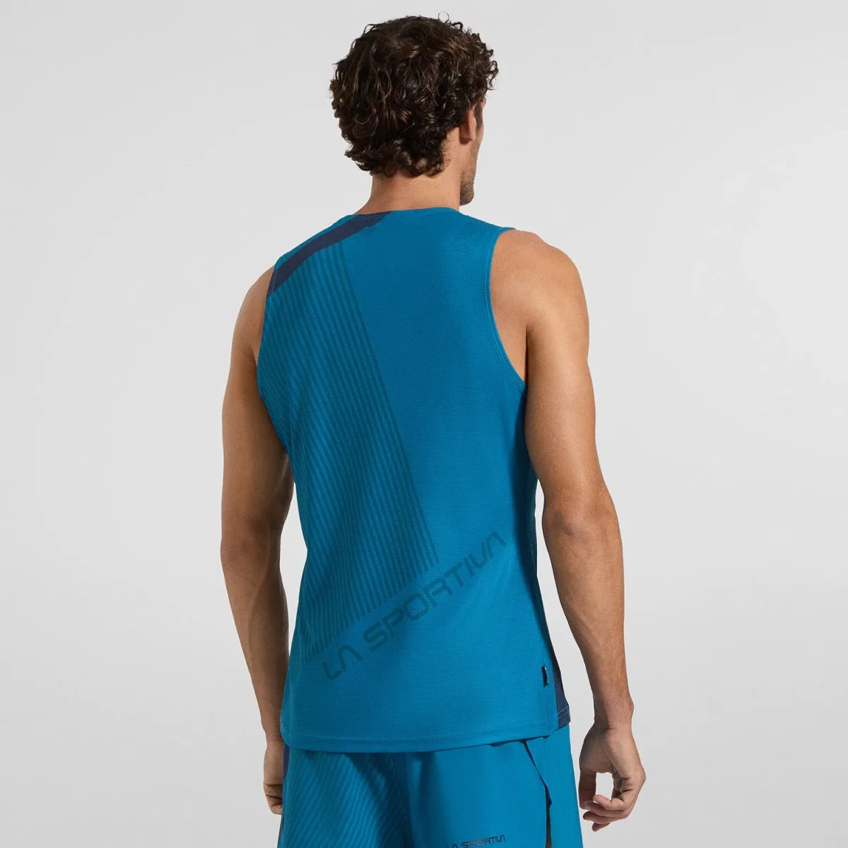 Camiseta tirantes La Sportiva FLOW TANK M lake - night sky - Imagen 5
