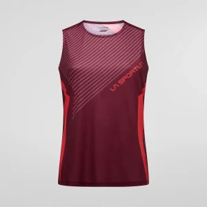 Camiseta tirantes La Sportiva FLOW TANK M redwood