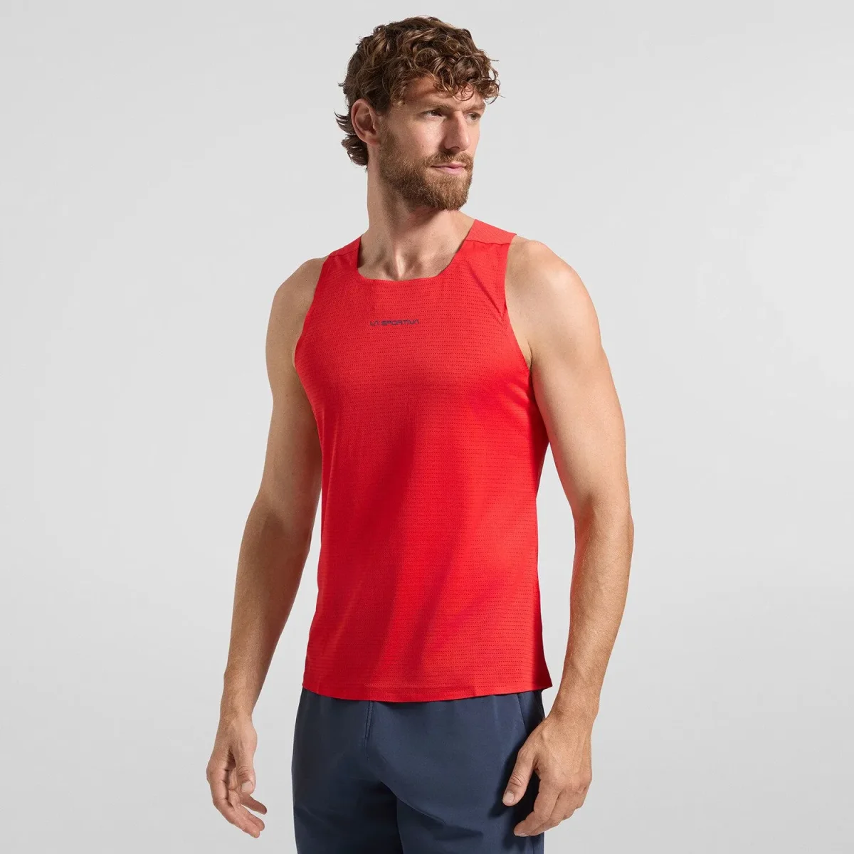 Camiseta tirantes La Sportiva PURE TANK M mountain red - Imagen 5