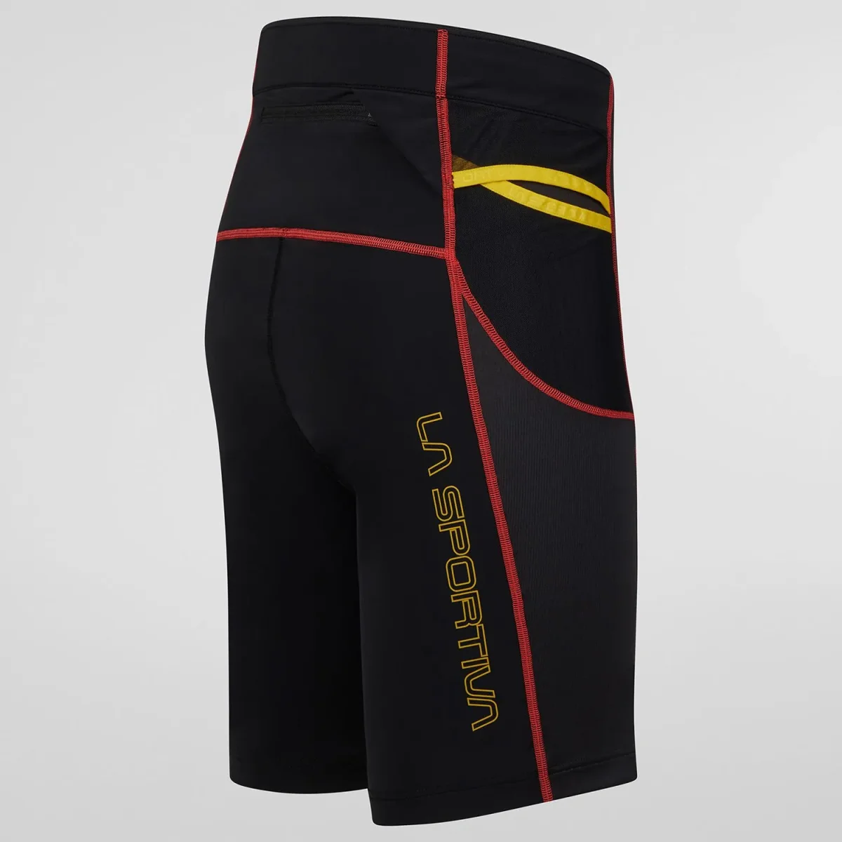 Shorts La Sportiva TRIUMPT TIGHT SHORT M black - yellow - Imagen 3