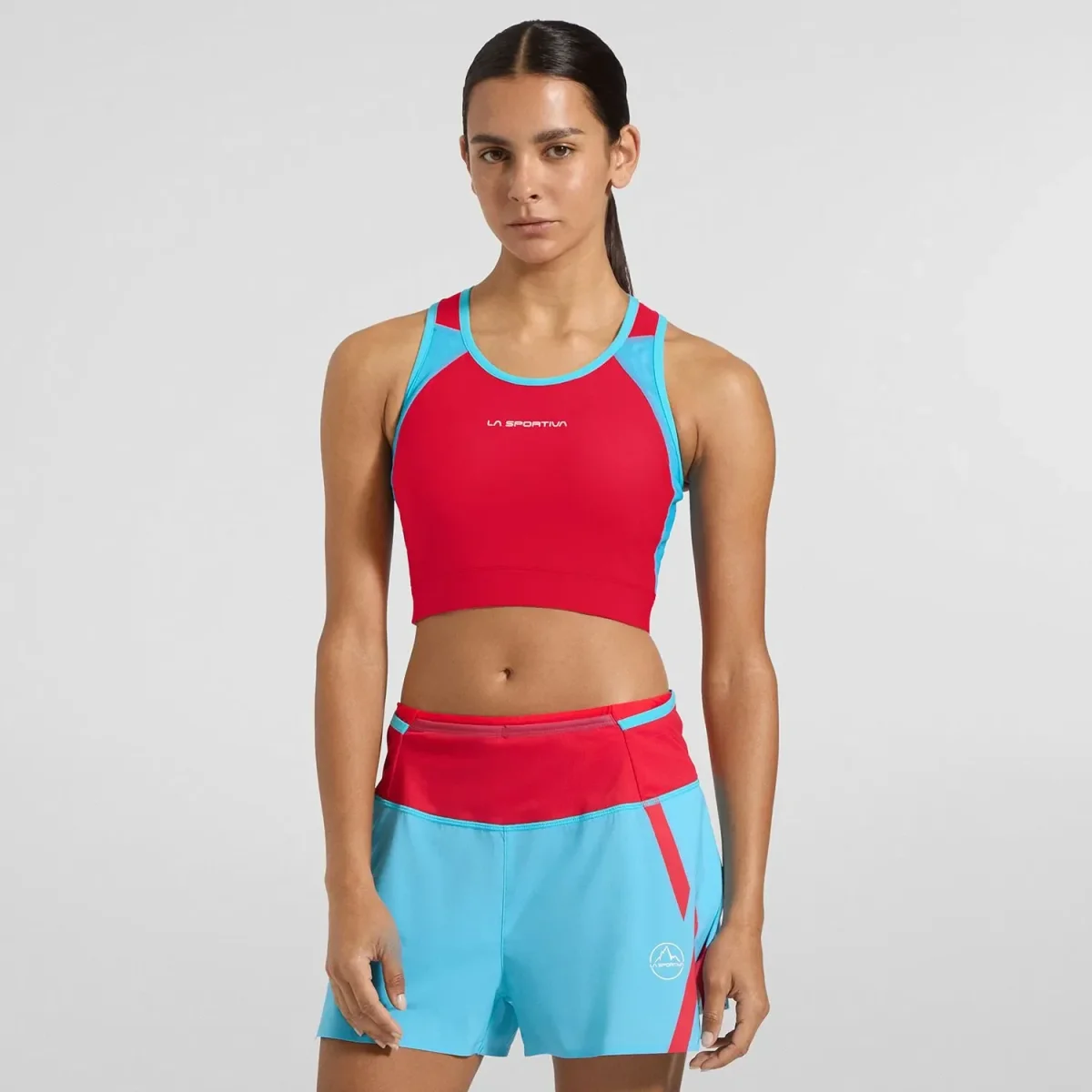Sujetador deportivo La Sportiva STASH BRA W hibiscus - malibu blue - Imagen 3