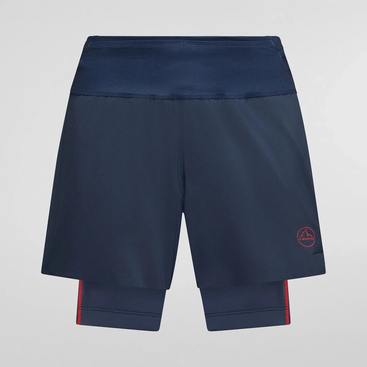 Pantalones cortos La Sportiva ULTRA DISTANCE SHORT M night sky - mountain red - Imagen 2