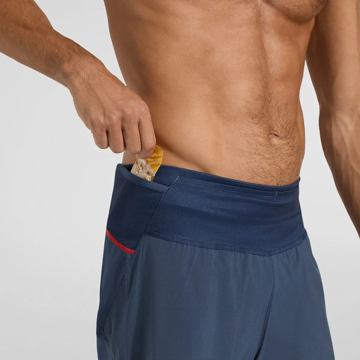Pantalones cortos La Sportiva ULTRA DISTANCE SHORT M night sky - mountain red - Imagen 4