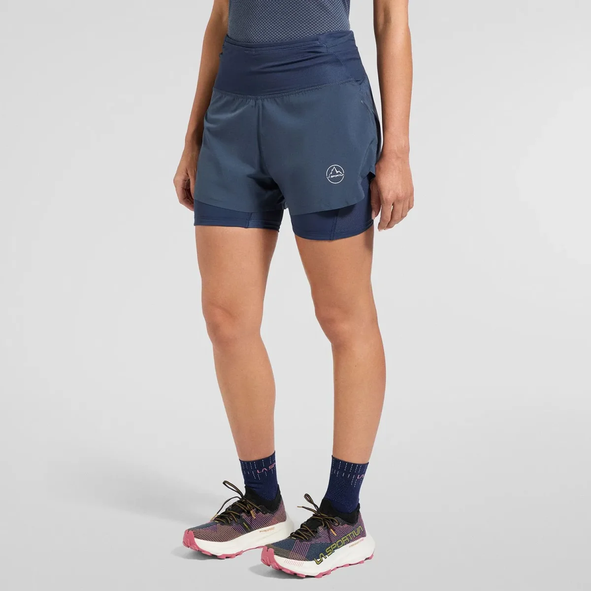 Shorts La Sportiva ULTRA DISTANCE SHORT W night sky - chalk - Imagen 5