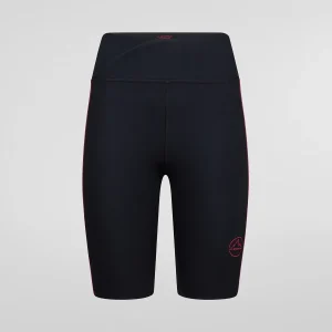 Shorts La Sportiva TRIUMPH TIGHT SHORT W NEGRO-HIBISCUS