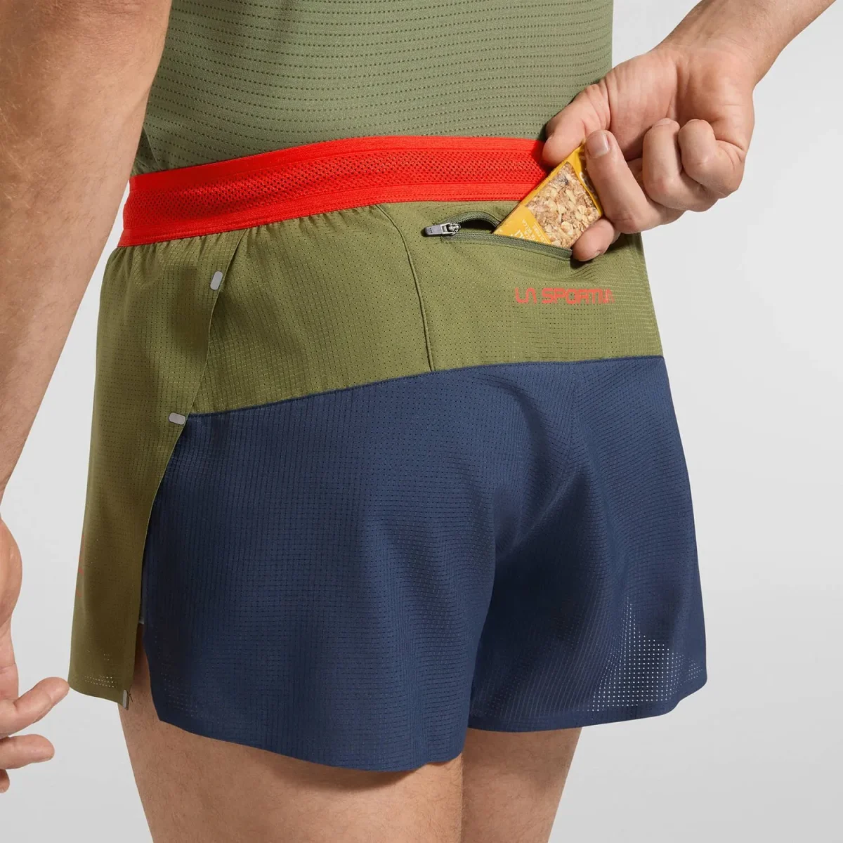 Shorts La Sportiva PURE 3,, SHORT M cypress - night sky - Imagen 3