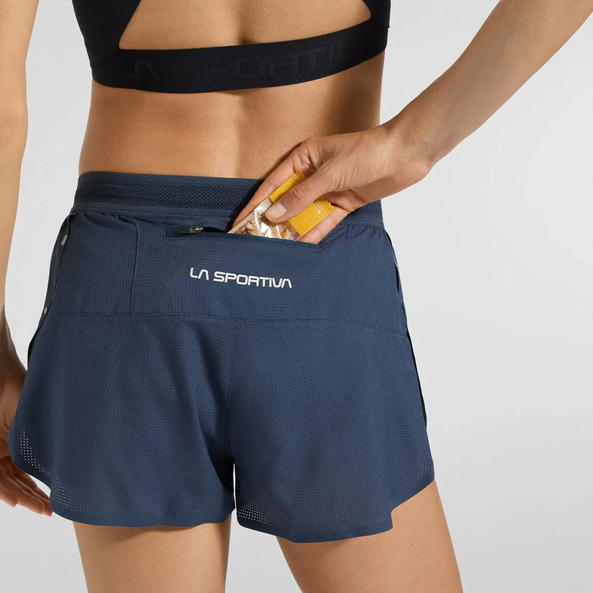 Shorts La Sportiva PURE 3,, SHORT W NIGHT SKY - CHALK - Imagen 4
