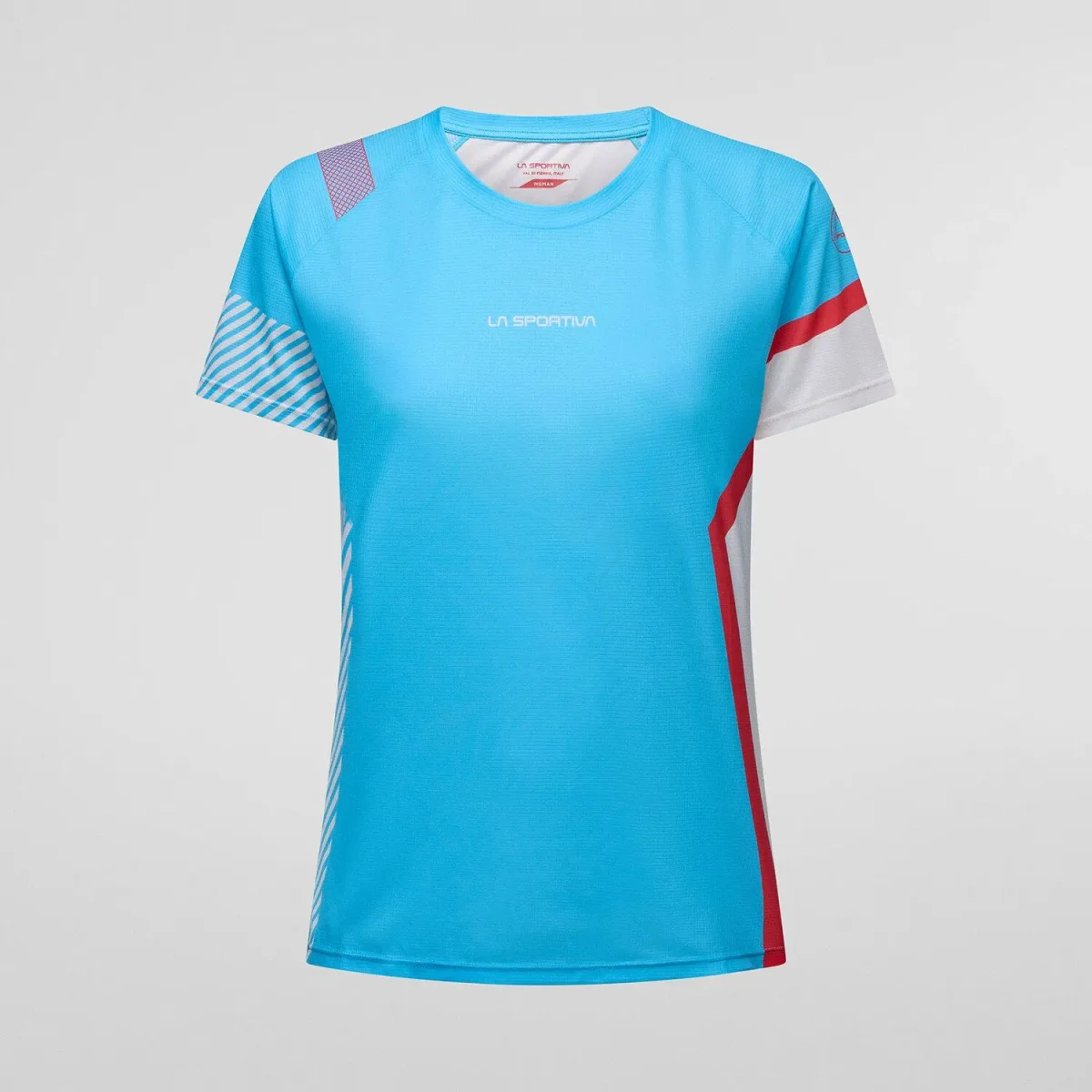 Camiseta La Sportiva FLOW T-SH W malibu blue - hibiscus