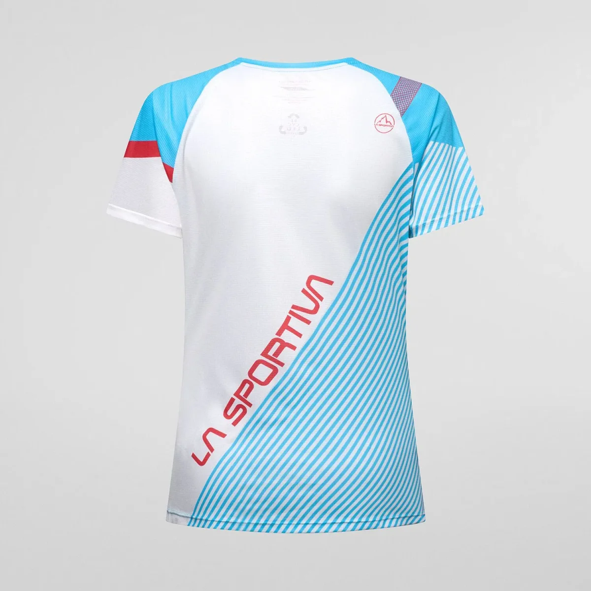 Camiseta La Sportiva FLOW T-SH W malibu blue - hibiscus - Imagen 3