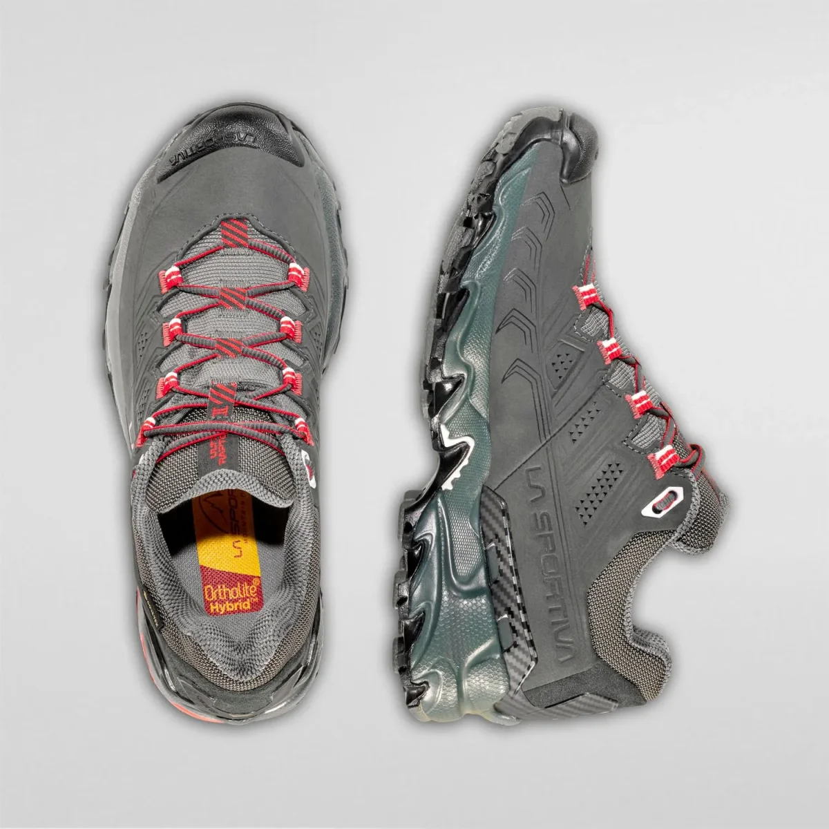 Zapatillas La Sportiva ULTRA RAPTOR II LTH W GTX CHARCOAL-LOLLIPOP - Imagen 4