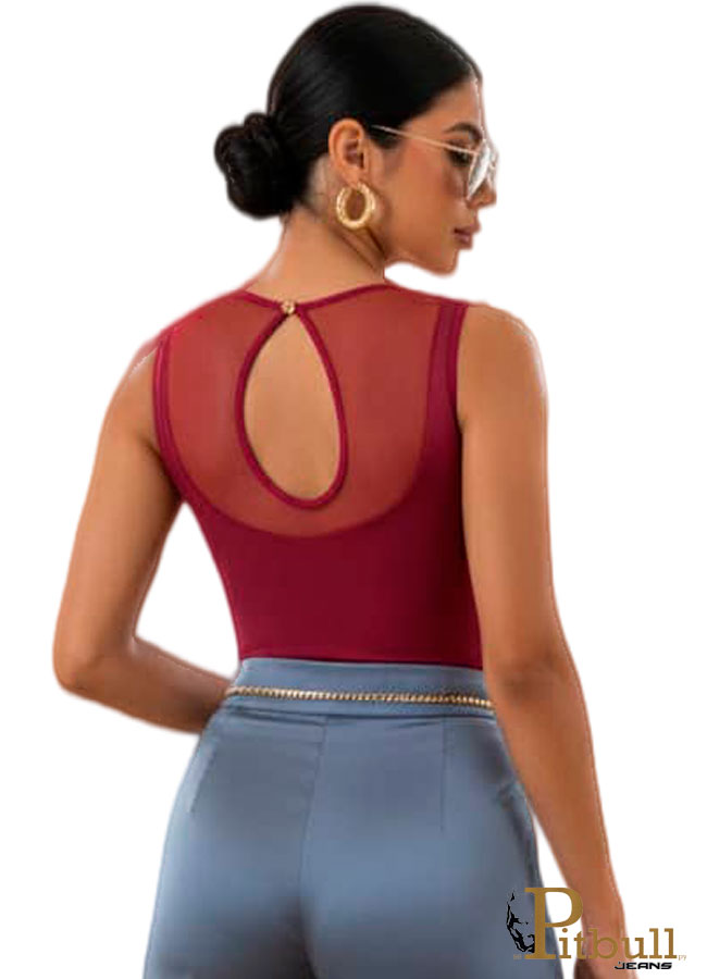 Body elegante con transparencia superior disponible en varios colores - Imagen 3