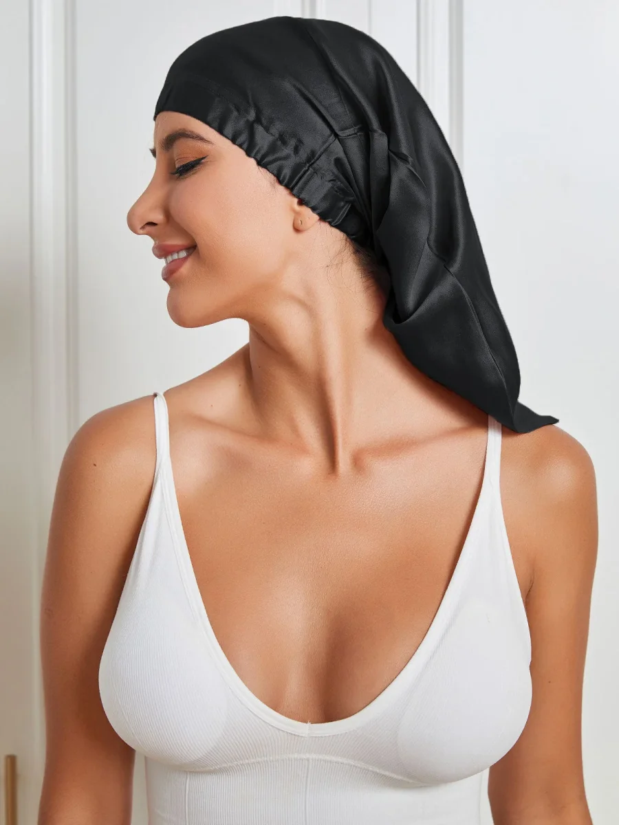 Gorro Elástico De Pura Seda - Imagen 9