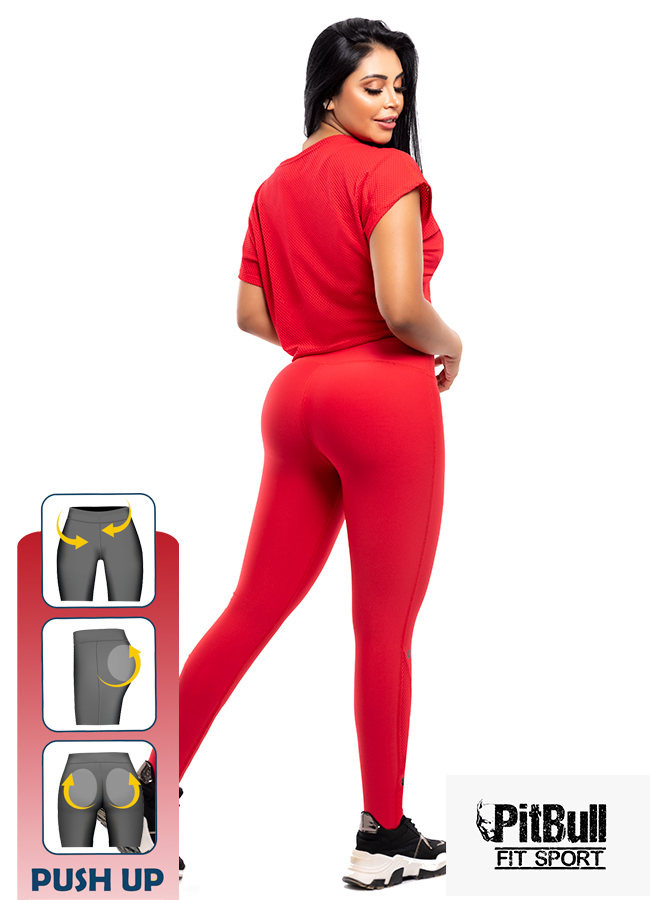 Conjunto deportivo Red exercise - Imagen 3
