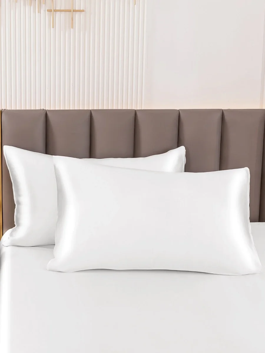 2 Piezas 19Momme Funda De Almohada De Seda - Cierre Sobre - Imagen 2