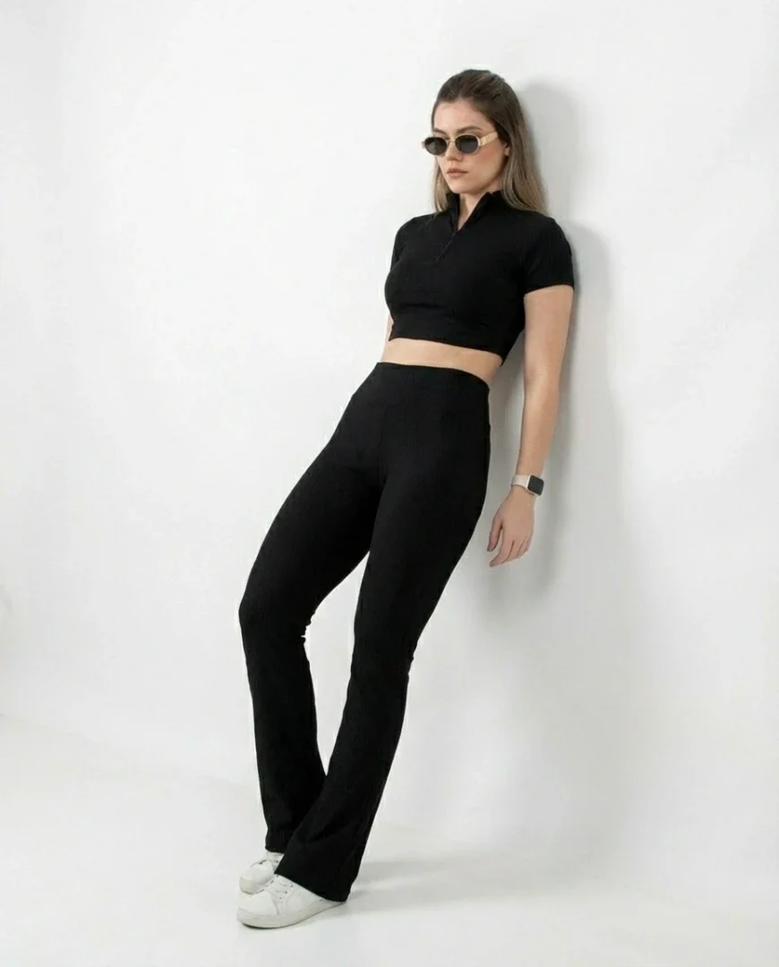 Pantalón Campana 5.0 Anti-Transparencia & ANTICELULITIS 😍 - Imagen 7