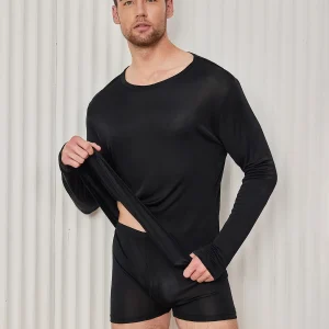 Camiseta de Seda para Hombre
