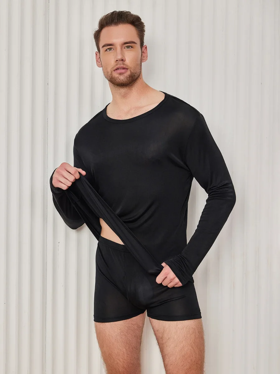 Camiseta de Seda para Hombre