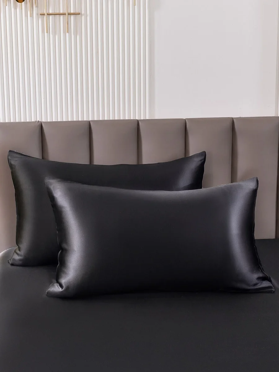 2 Piezas 22Momme Funda De Almohada De Seda - Cierre Cremallera - Imagen 7