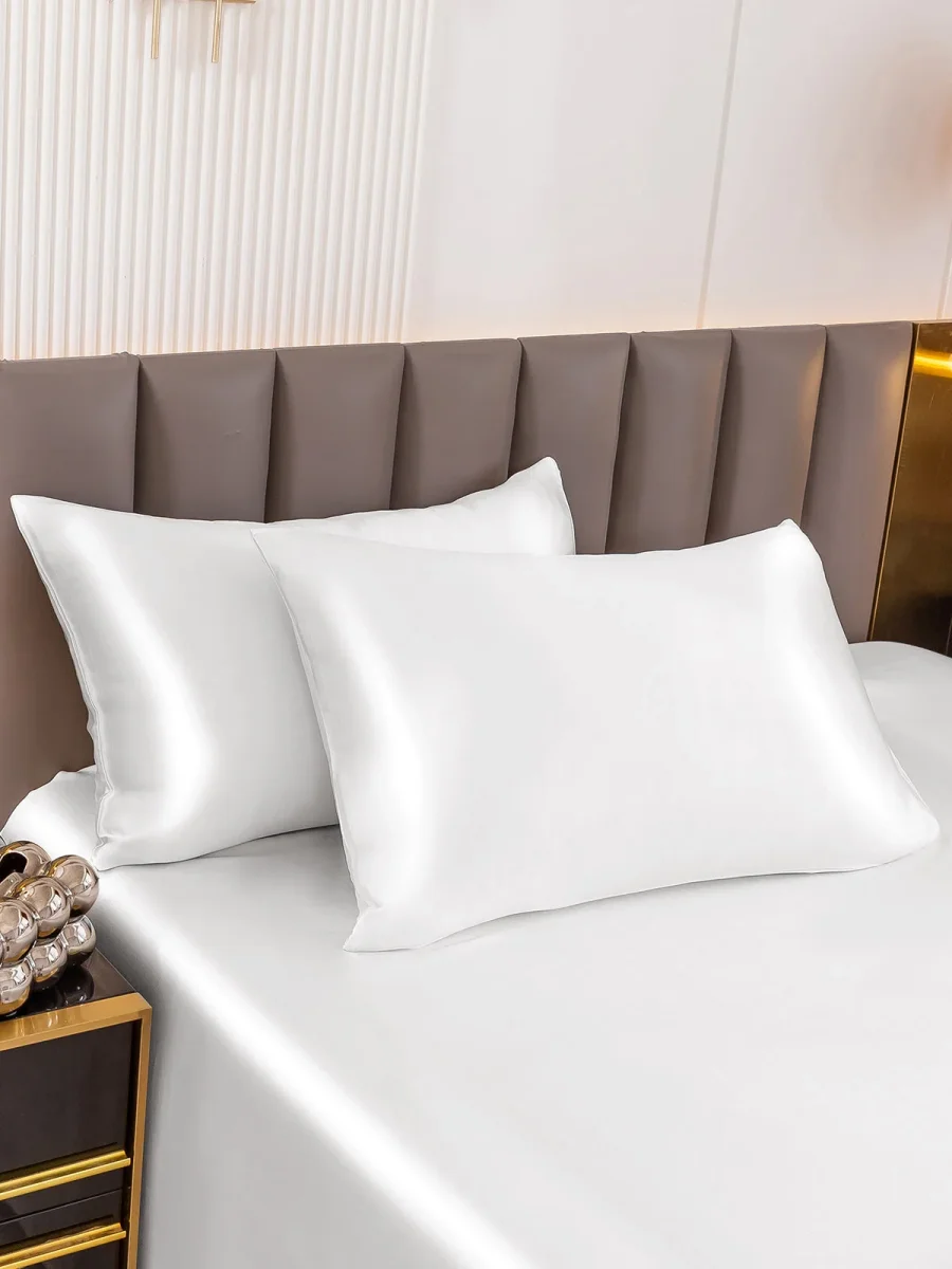2 Piezas 19Momme Funda De Almohada De Seda - Cierre Sobre - Imagen 5