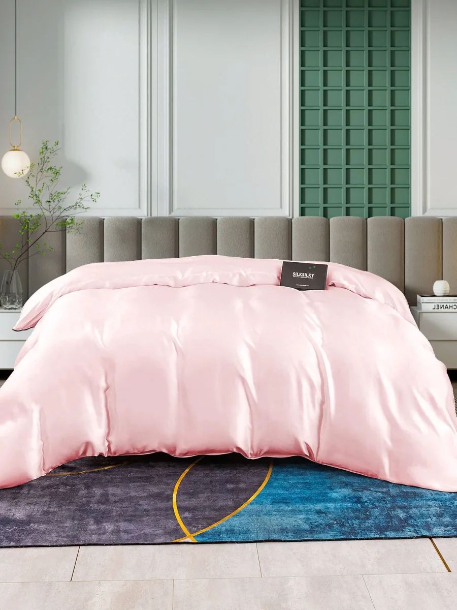 25Momme Funda Nórdica Seda Sin Costuras (SIN FUNDAS DE ALMOHADA) - Imagen 3