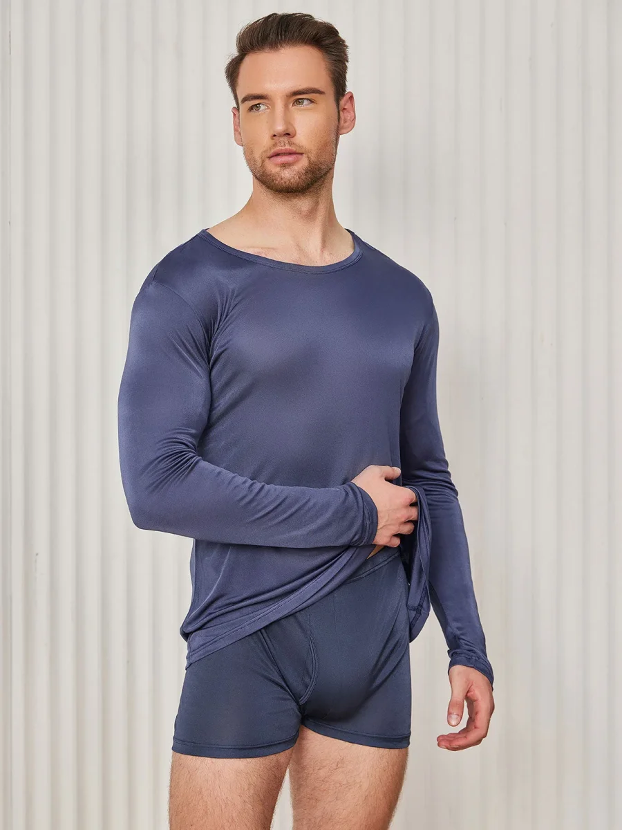 Camiseta de Seda para Hombre - Imagen 9