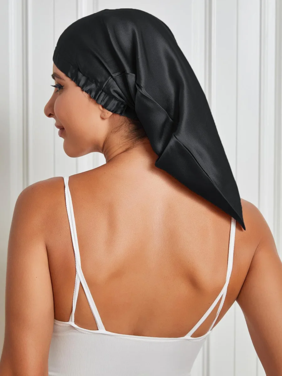 Gorro Elástico De Pura Seda - Imagen 6