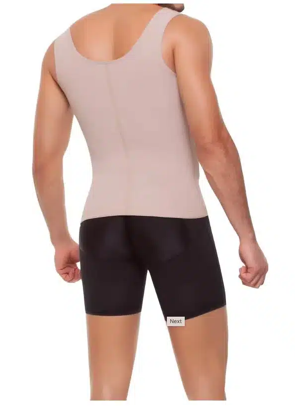 Faja para Hombre Tipo Chaleco de Alta Compresión con Espalda Completa Ref. 26950 | Fajitex Colombia - Imagen 6