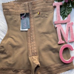 FAJA SHORT ORIGINAL COLOMBIANA STRAPLESS DOBLE BROCHE 736LMC