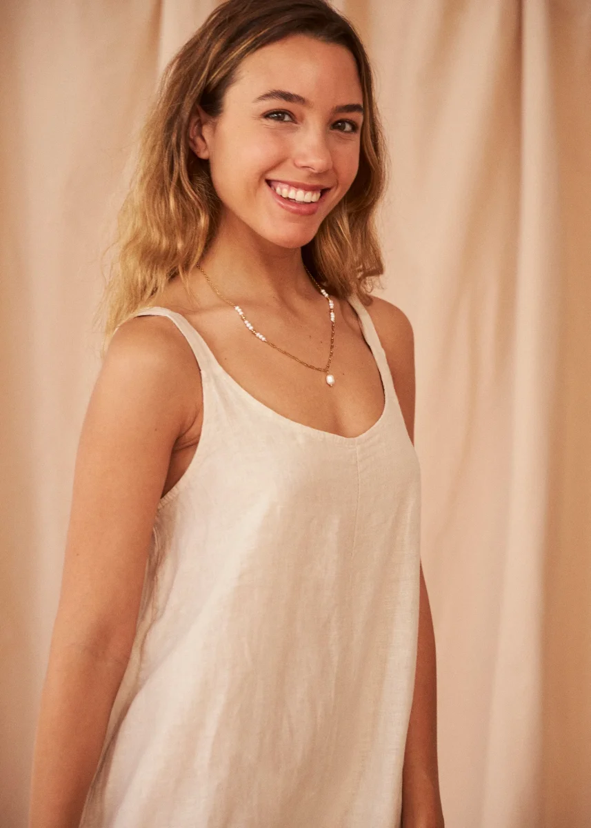 Mono corto lino - Imagen 4