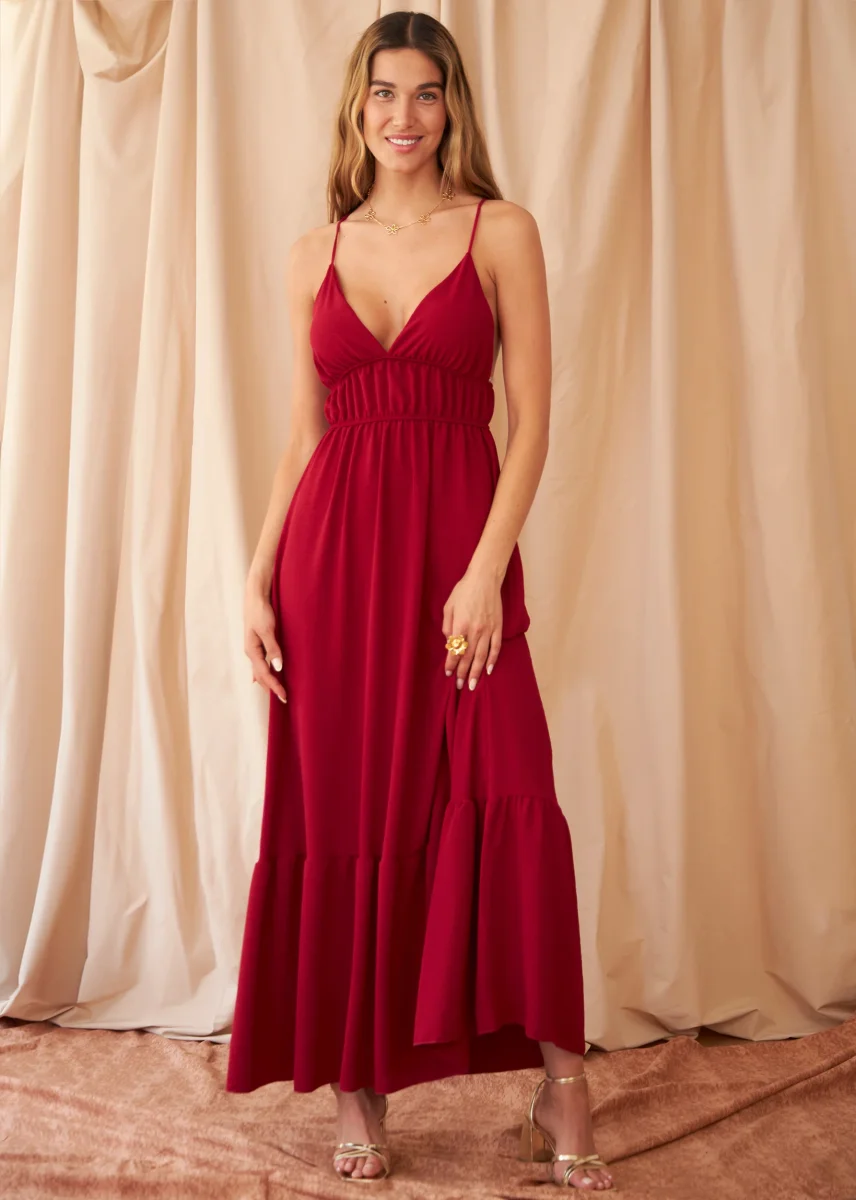 Vestido griego fluido - Imagen 2