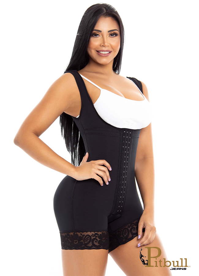 Faja Pierna Corta con gafeto frente y hombros