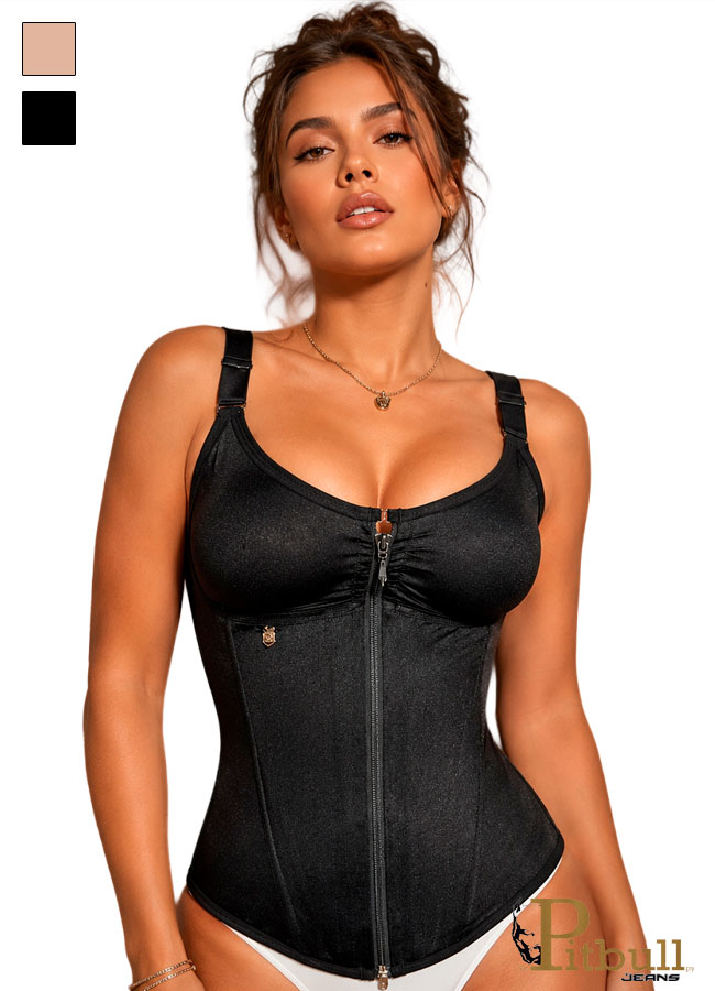 Faja Chaleco Moldeadora con Cremallera - Imagen 2