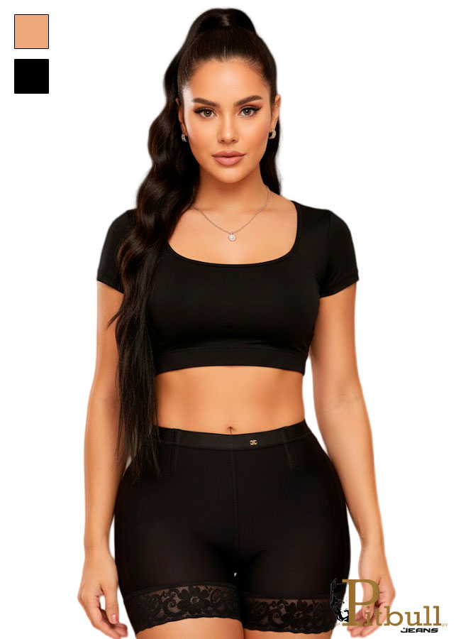 Faja Short Moldeadora Cintura Alta - Imagen 8