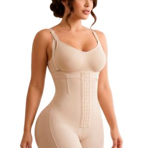 Faja Colombiana Short FPI867 con Tirantes y Cierre Fronta