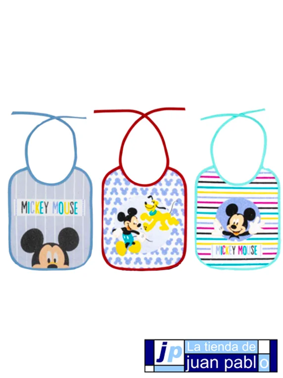 INTERBABY Disney C20 Babero Rizo Plastificado