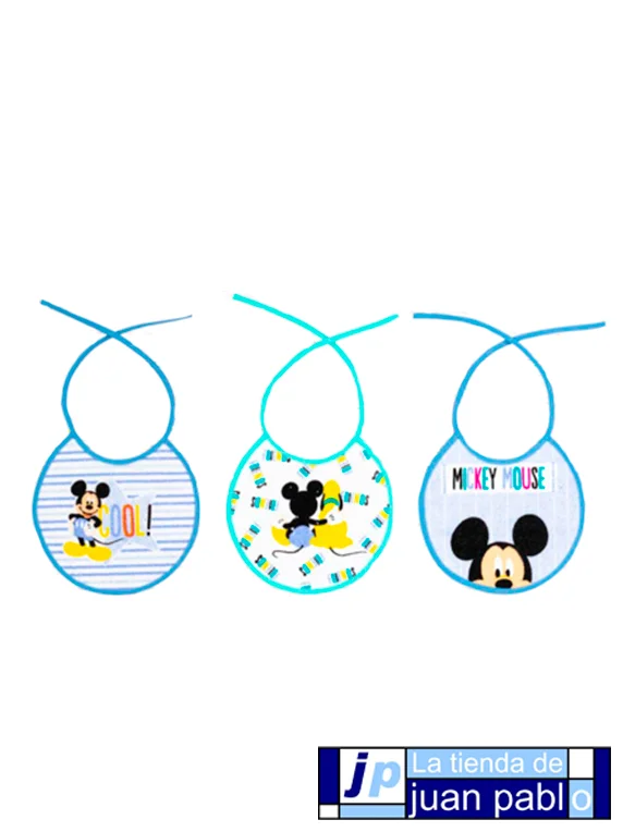 INTERBABY Disney R20 Babero Rizo Plastificado - Imagen 2