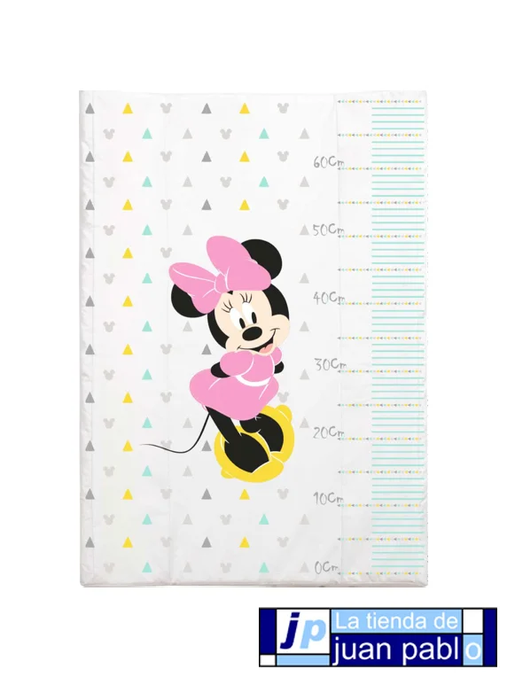INTERBABY Disney Cubre-Cambiador Acolchado Plastificado 70cm - Imagen 3