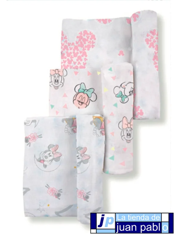INTERBABY Disney Gasas de Bebé Pack 3 Unidades - Imagen 5