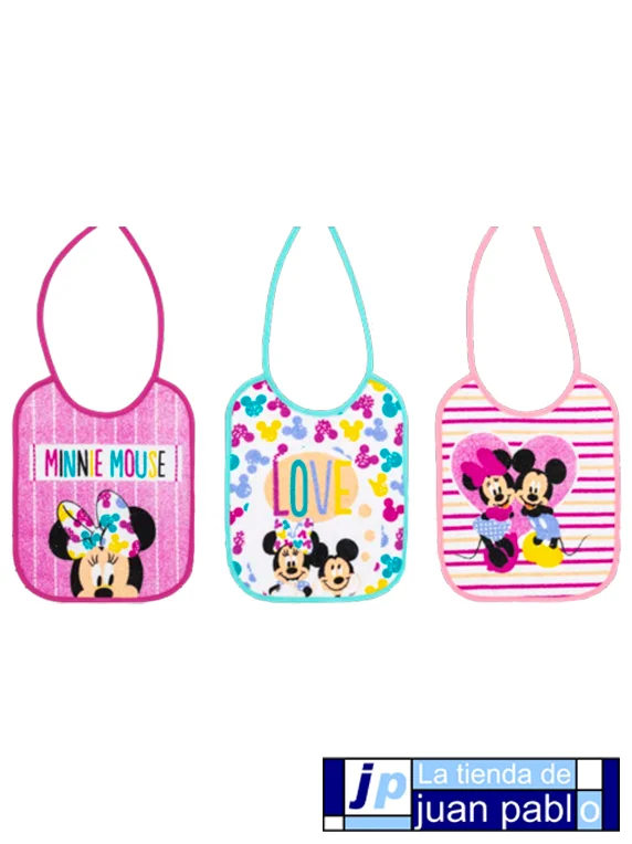 INTERBABY Disney C20 Babero Rizo Plastificado - Imagen 3