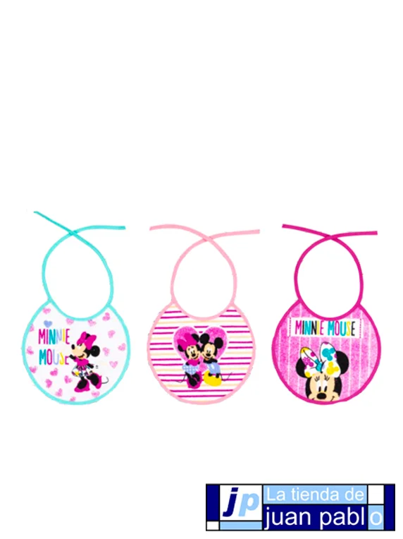 INTERBABY Disney R20 Babero Rizo Plastificado - Imagen 3