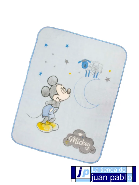 INTERBABY Disney Manta de Cuna Terciopelo - Imagen 2